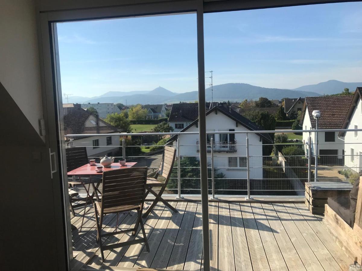 Appartement Chaleureux Et Lumineux Avec Vue ! Au Centre Alsace Sélestat Zewnętrze zdjęcie
