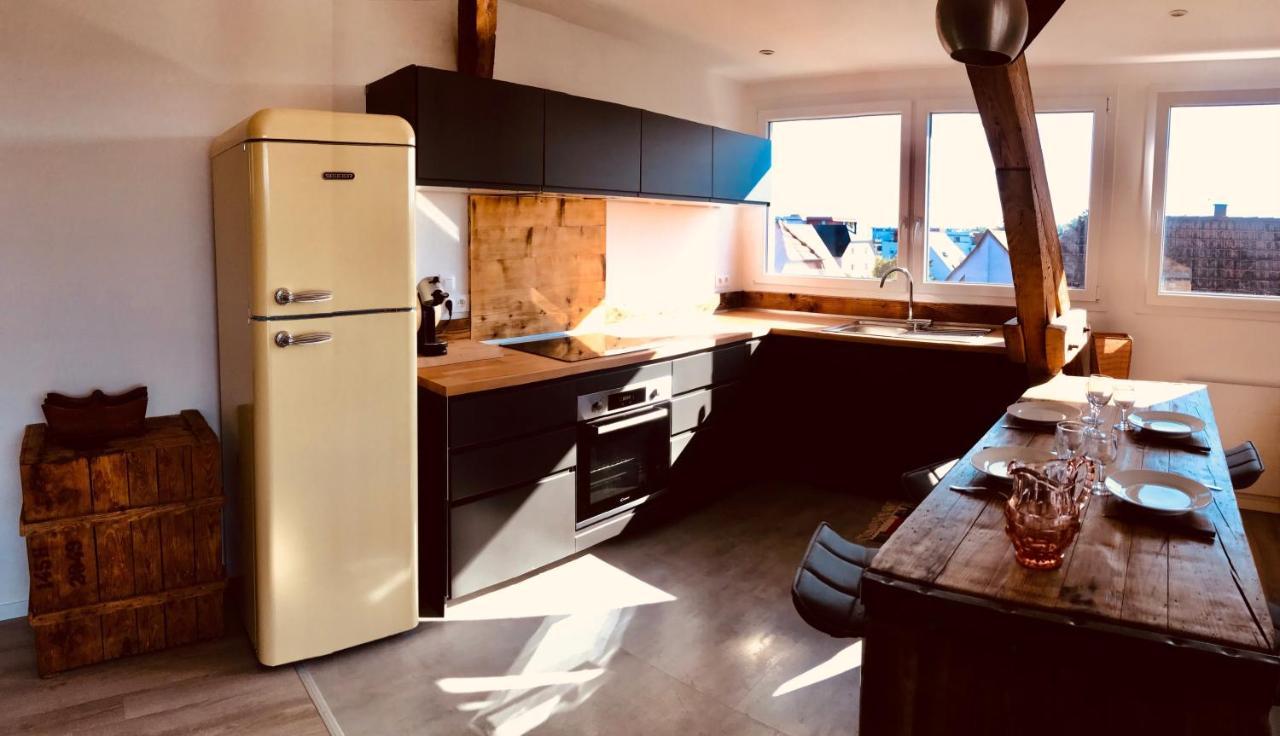 Appartement Chaleureux Et Lumineux Avec Vue ! Au Centre Alsace Sélestat Zewnętrze zdjęcie